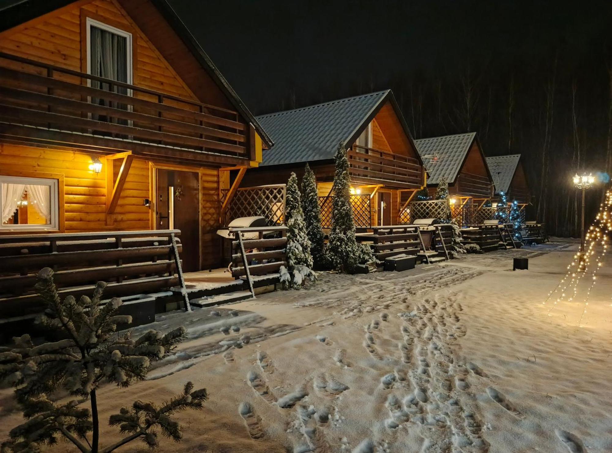 Grabska Osada Apartamenty - 100M Od Suntago Park-Domki Ogrzewane Caloroczne Mszczonów Exterior foto